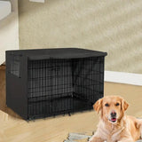 Pet Cage Cover Waterproof Oxford Dog Cat Crate Cover for Indoor Use