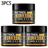 Men's Retinol Collagen Face Cream - Moisturizing, Hydrating, Anti-Aging