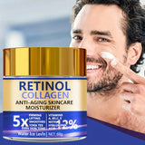 Retinol Collagen Face Cream 60g Anti-Aging Moisturizer with Hyaluronic Acid