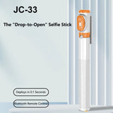 Selfie Stick Tripod 1.7m with Dual Fill Lights & Bluetooth Remote