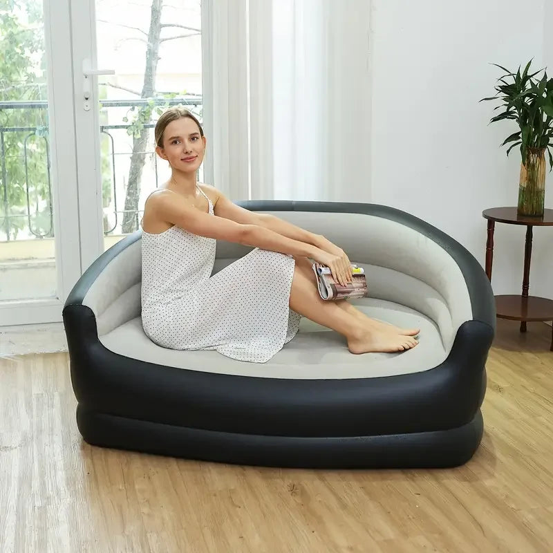 Portable Inflatable Double Sofa Bed for Camping & Outdoor Lounging