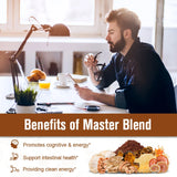 Lion's Mane Mushroom Coffee Blend 226g with Reishi and Cordyceps