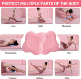 Yoga Knee Pads 2Pcs Comfortable Fitness Accessories for Pilates & Sports