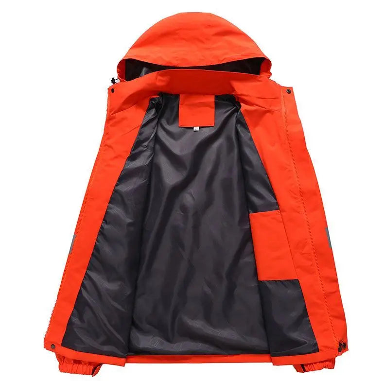 Men's Workwear Jacket Waterproof Windproof Reflective Outdoor Construction