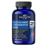 Glucosamine Chondroitin MSM Joint Support Supplement - 3-in-1 Formula