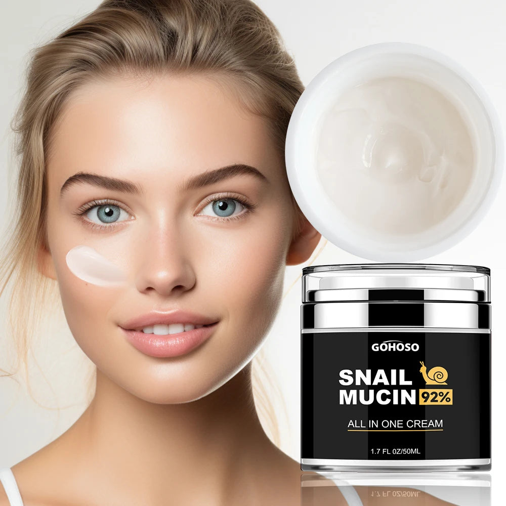 Snail Mucus Facial Cream 50ml Firming Anti-Aging Moisturizer