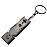 Survival Whistle High Decibel Emergency Keychain Pendant Outdoor Tool