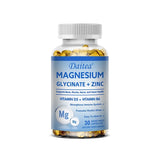 Magnesium Glycinate Capsules with Zinc - 60 Count