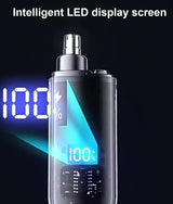 Electric Nose Hair Trimmer for Men Portable Rechargeable Painless Removal