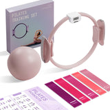 Pilates Ring Fitness Circle - Lightweight Foam Padded Handles, Toning