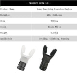 Portable Adjustable Resistance Breathing Exercise Device for Fitness
