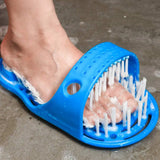 Foot Cleaner Scrubber Brush 1-2PC Exfoliating Slippers for Bathroom Use