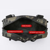 Camo Fishing Vest Bag Utility Tackle Chest Pack for Outdoor Activities