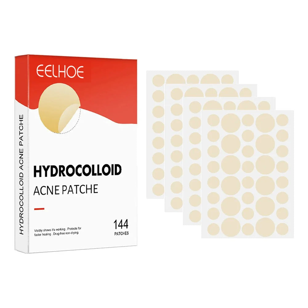 144pcs Acne Patches for Spot Treatment, Invisible Healing Stickers