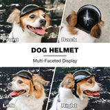 Pet Helmet Dog Cat Bicycle Motorcycle Safety Hat for Travel Protection