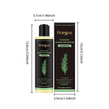 Hoegoa Rosemary Hair Growth Shampoo 3pcs Hydrolyzed Keratin Moisturizing Repair