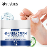 Urea Foot Cream 60% - Intensive Moisturizing Treatment for Cracked Heels
