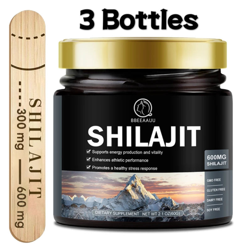 Himalaya Pure Shilajit Resin 60g - Natural Energy & Cognitive Support