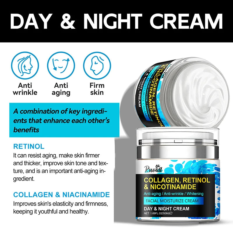 Retinol Face Cream 50ml Moisturizer for Daily Skincare Routine