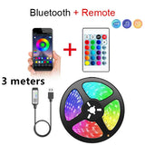 Bluetooth LED Strip Lights 5050 SMD Smart Remote Control Flexible Tape