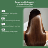 Rosemary Hydrolyzed Keratin Shampoo for Hair Care, 220 ml