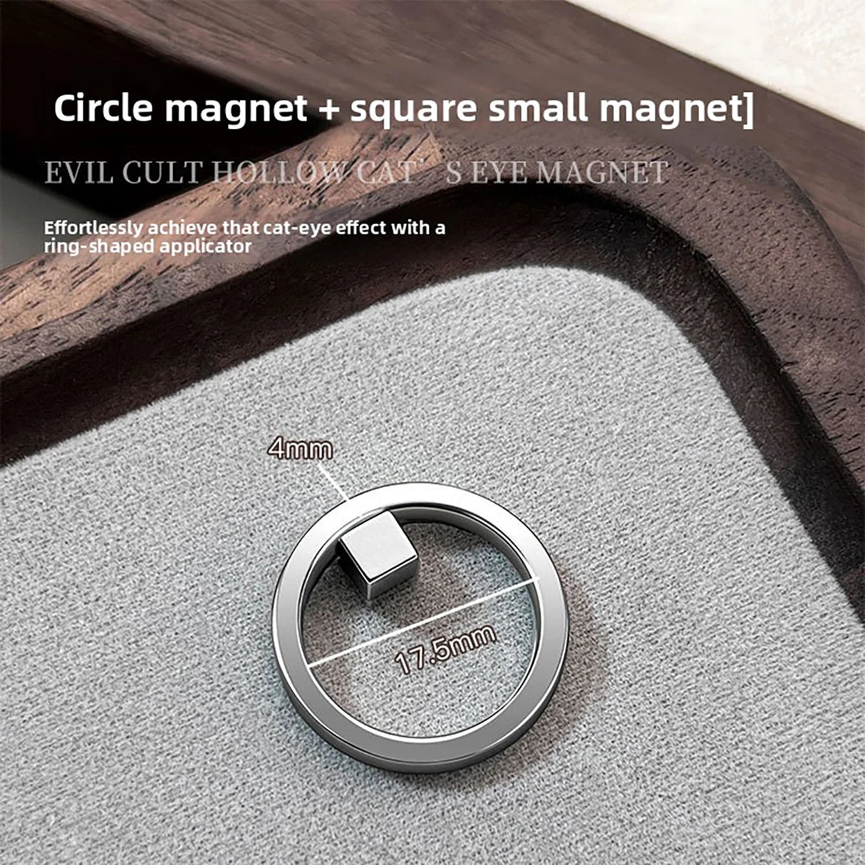 Automatic Cat Eye Nail Tool - Multi-Functional Magnet for French Manicure