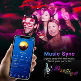 Bluetooth LED Strip Lights 5050 SMD Smart Remote Control Flexible Tape
