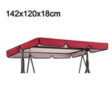 Garden Swing Canopy Replacement Waterproof Cover for Patio Swing
