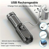 Powerful Rechargeable LED Flashlight 100,000 Lumen Waterproof Tactical Torch