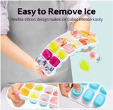 Silicone C Mold with Lid - 2/4pcs C 14 Cube Set