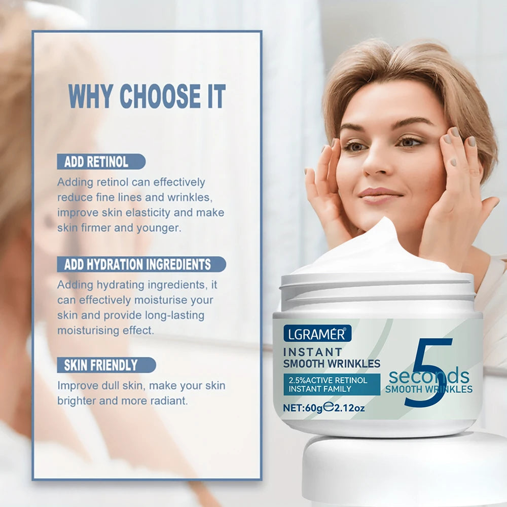Retinol Anti-Wrinkle Cream 50ml Firming Moisturizer for Fine Lines