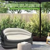 Portable Inflatable Double Sofa Bed for Camping & Outdoor Lounging