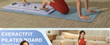 Multi-Functional Pilates Board with Resistance Bands for Home Fitness