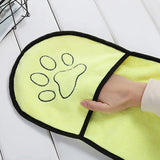 Quick Dry Pet Cleaning Washcloth Towel for Dogs & Cats - Soft & Absorbent