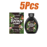 Coconut Oil Tanning Lotion Moisturizer for Deep Bronze Glow 8oz