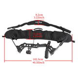 Archery Compound Bow Bag with Sling & Shoulder Strap for Shooting Accessories