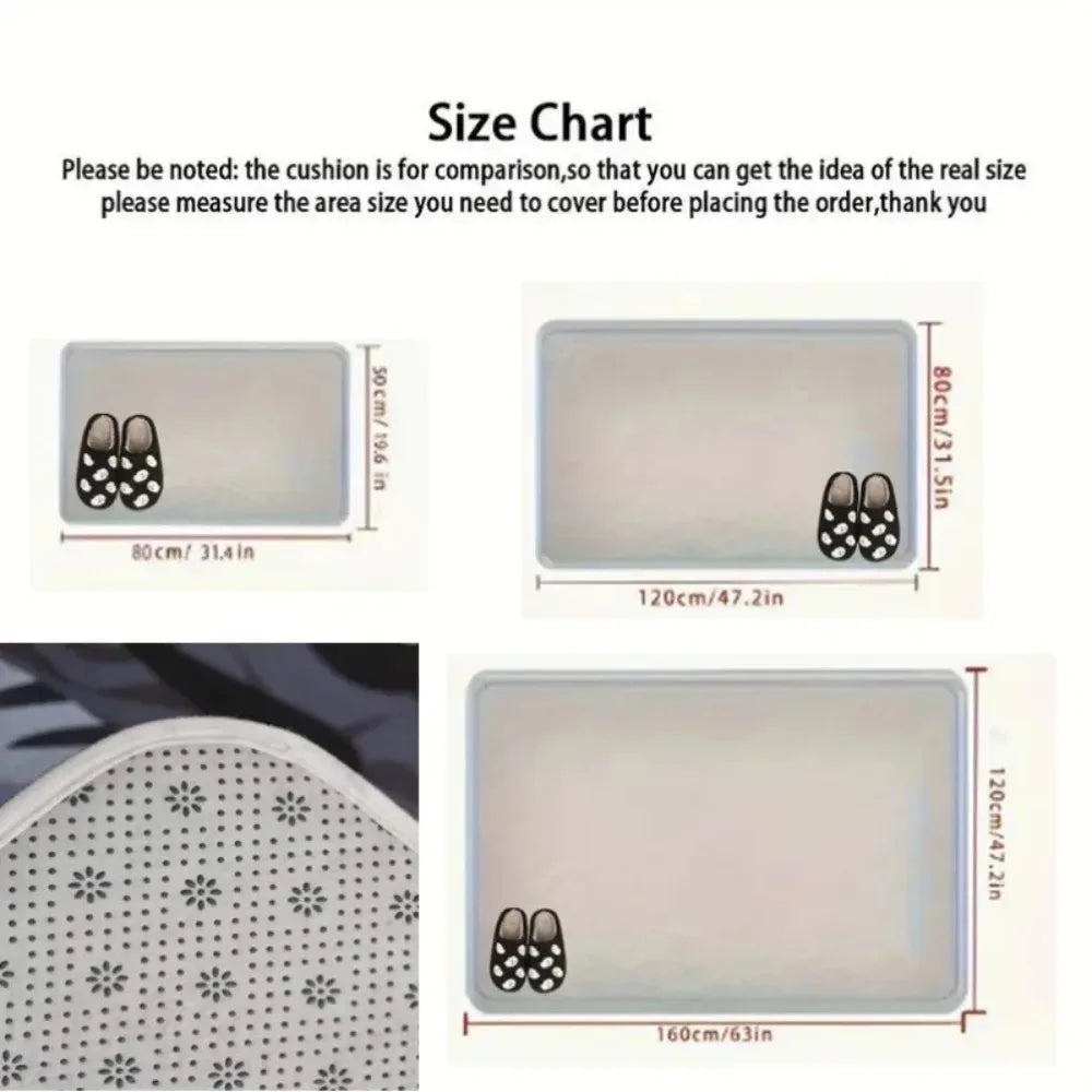 Kitten-Themed Anti-Slip Door Mat - Easy to Clean Home Decor