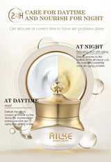 Whitening Anti-Wrinkle Face Cream with Collagen and Hyaluronic Acid, 50ml