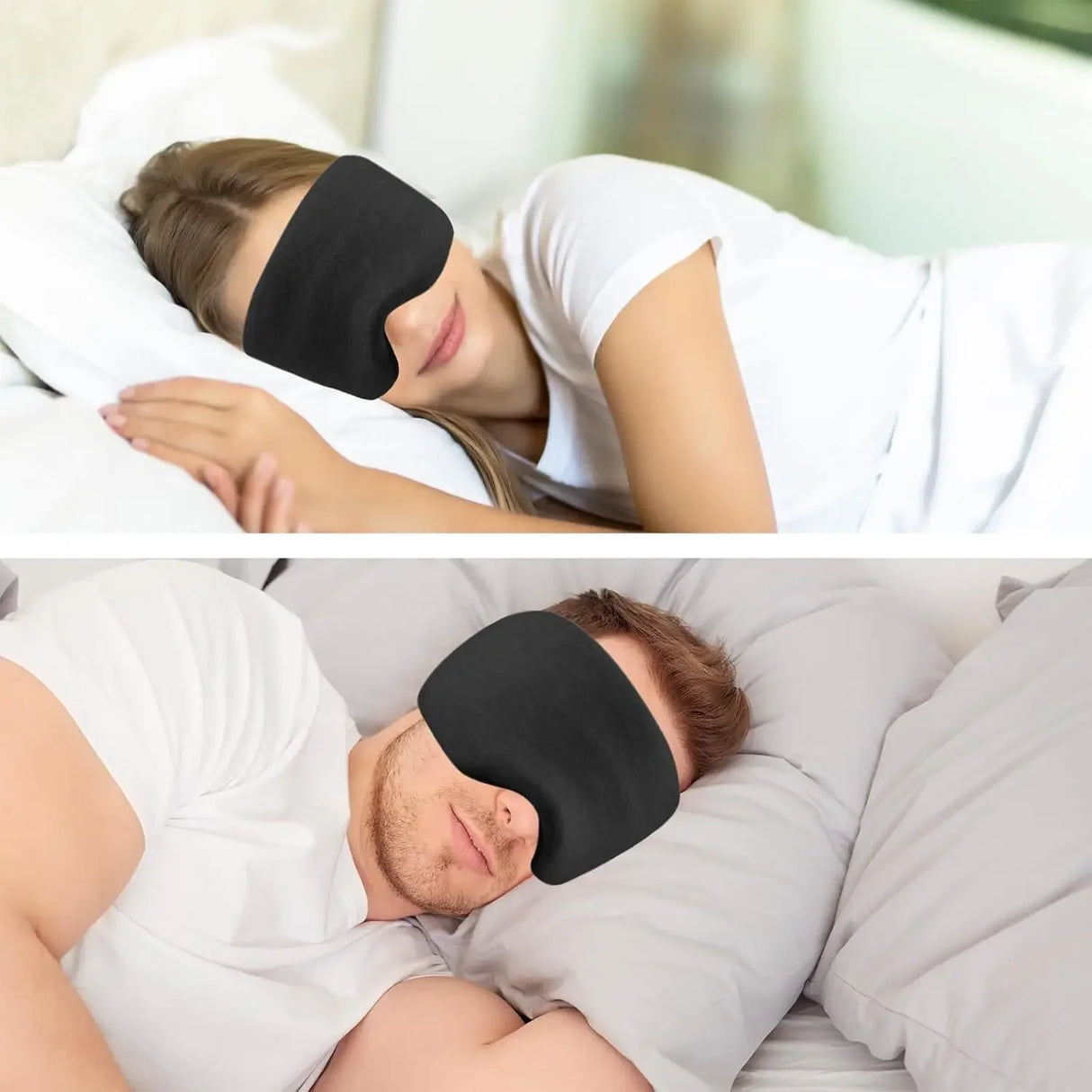 3D Contoured Travel Pillow Soft Adjustable Eye Mask Travel Accessories