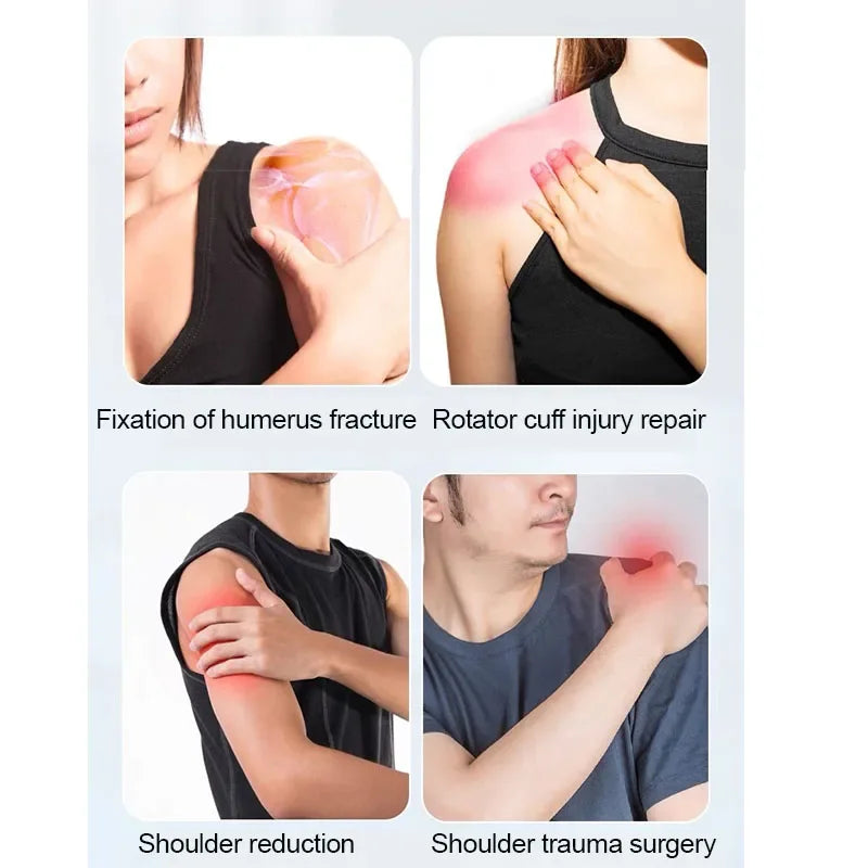 Shoulder Abduction Brace Arm Support Sling for Injury Rehabilitation