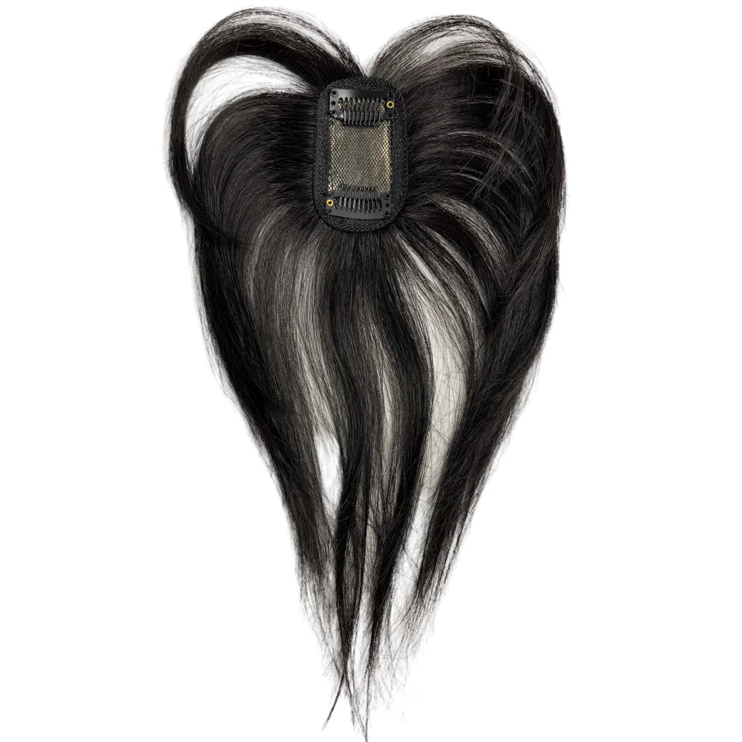 Real Human Hair Bangs Clip In Extensions Natural Fringe for Women