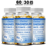 Magnesium Glycinate Capsules with Zinc - 60 Count