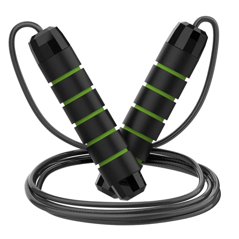 Jump Rope Adjustable Steel Wire Tangle-Free Fitness Workout Equipment