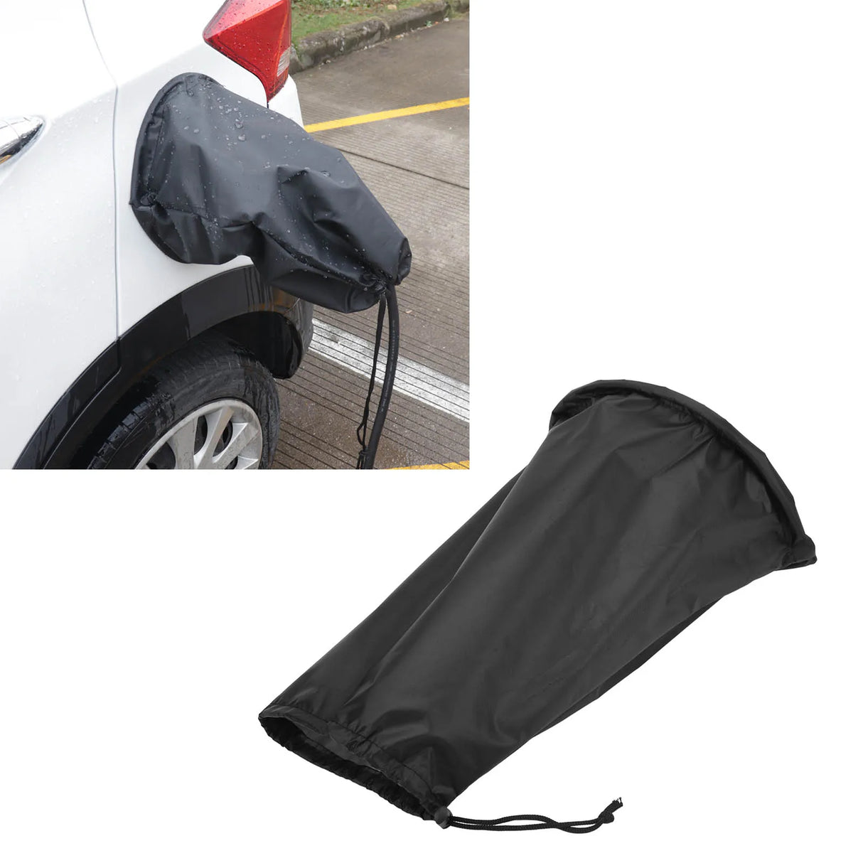 Weatherproof EV Port Cover Waterproof Magnetic Adsorption for Electric Cars