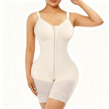Colombian Full Body Shaper Girdle with Detachable Straps for Tummy Control