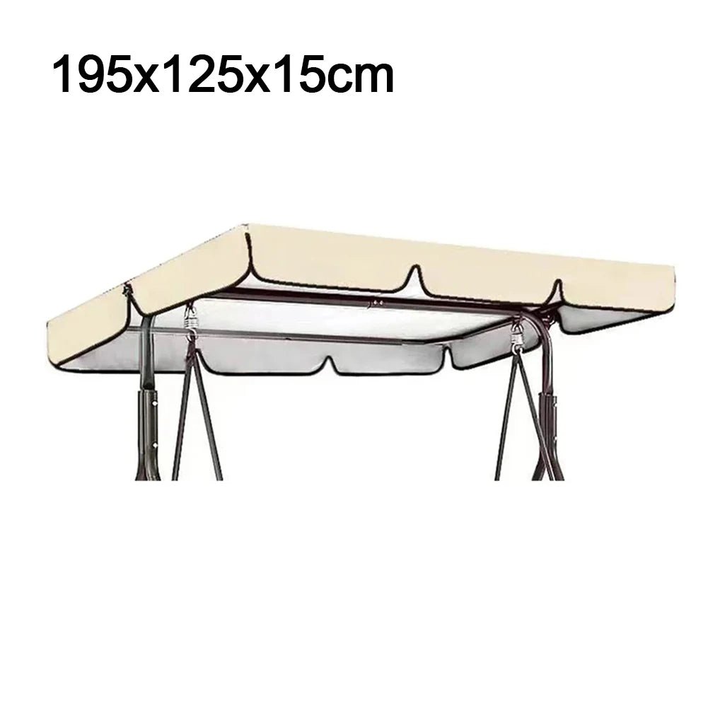 Garden Swing Canopy Replacement Waterproof Cover for Patio Swing