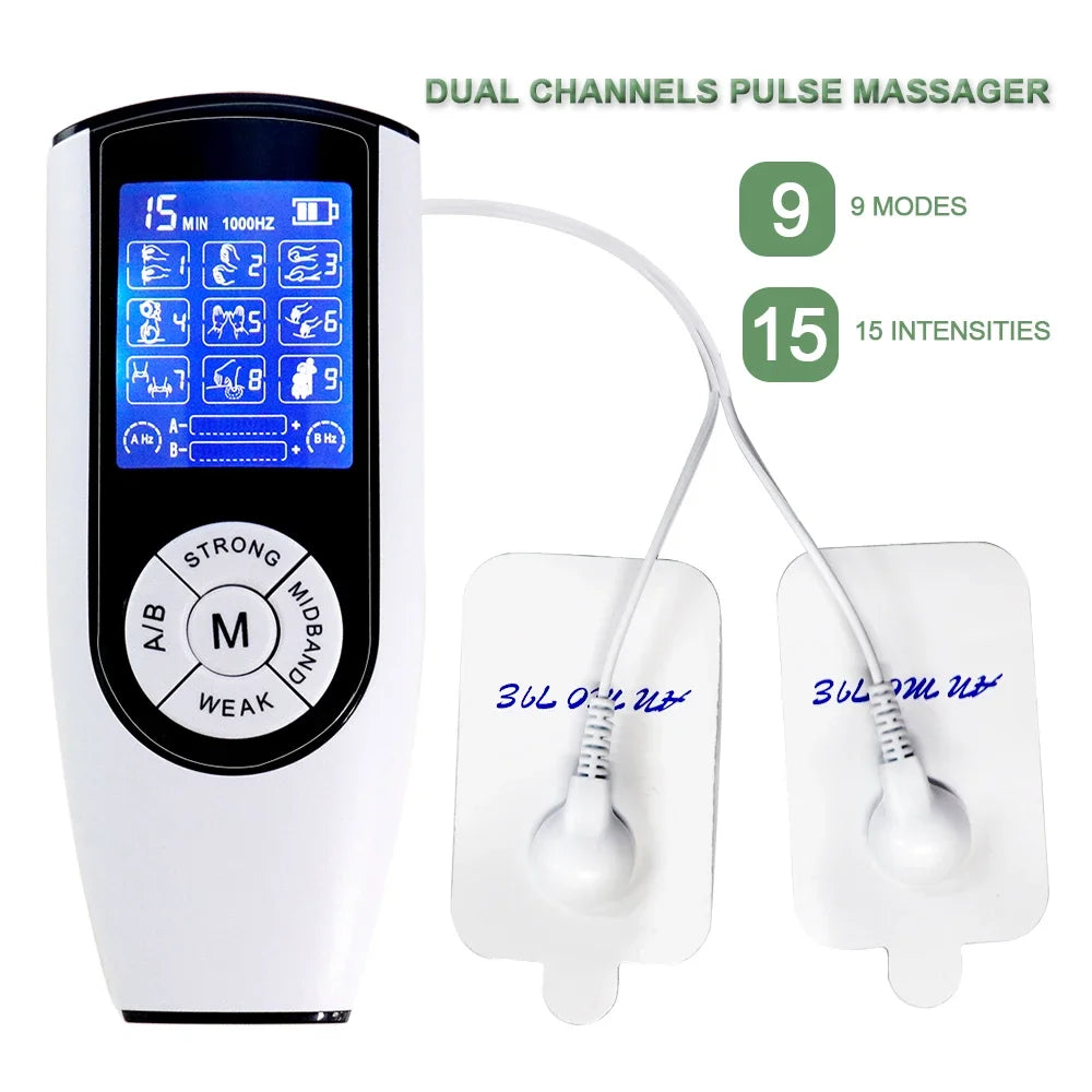 TENS Massager EMS Muscle Stimulator for Pain Relief Whole Body Massage
