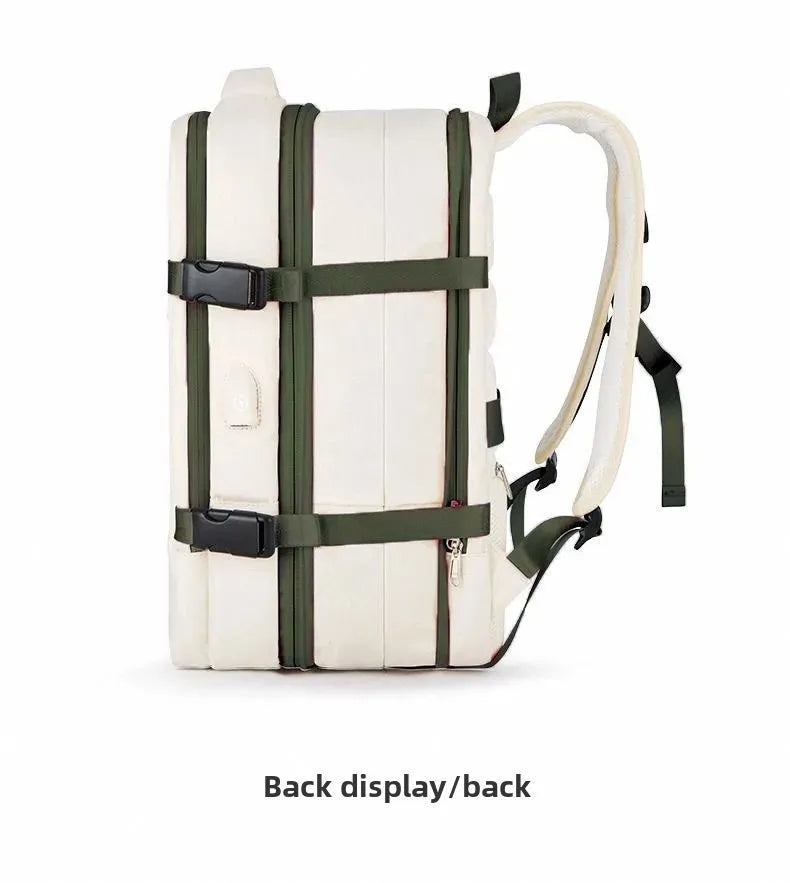 Expandable Travel Backpack for Business and Outdoor Use