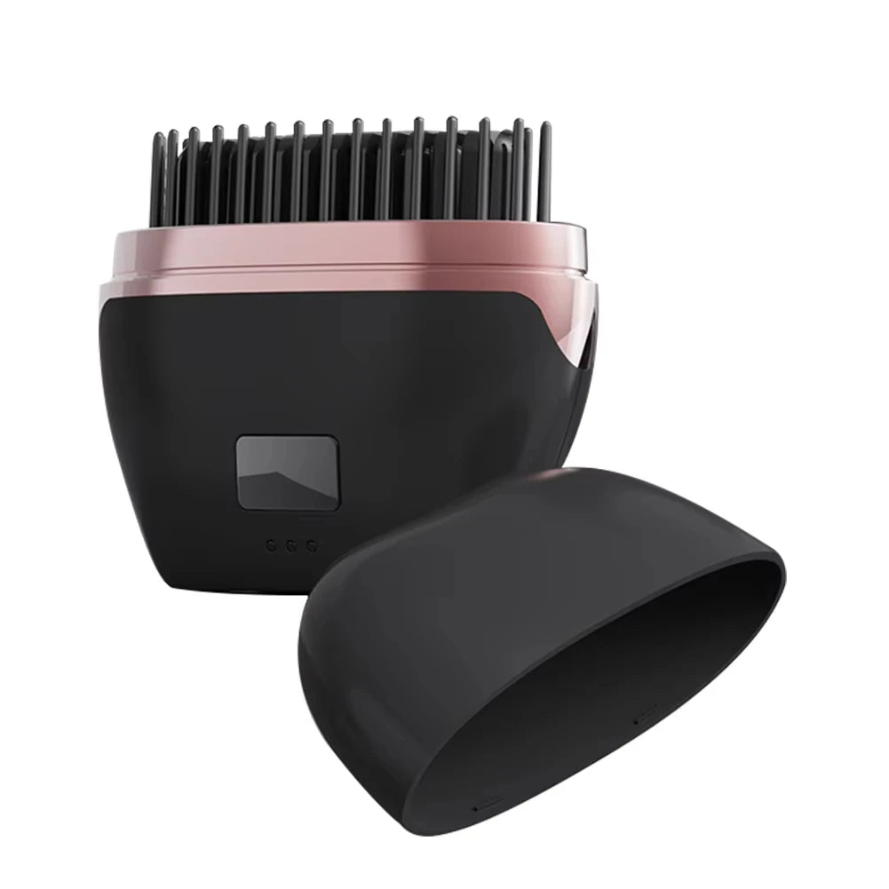 Wireless Mini Hair Straightener Brush, Rechargeable for Travel Gift