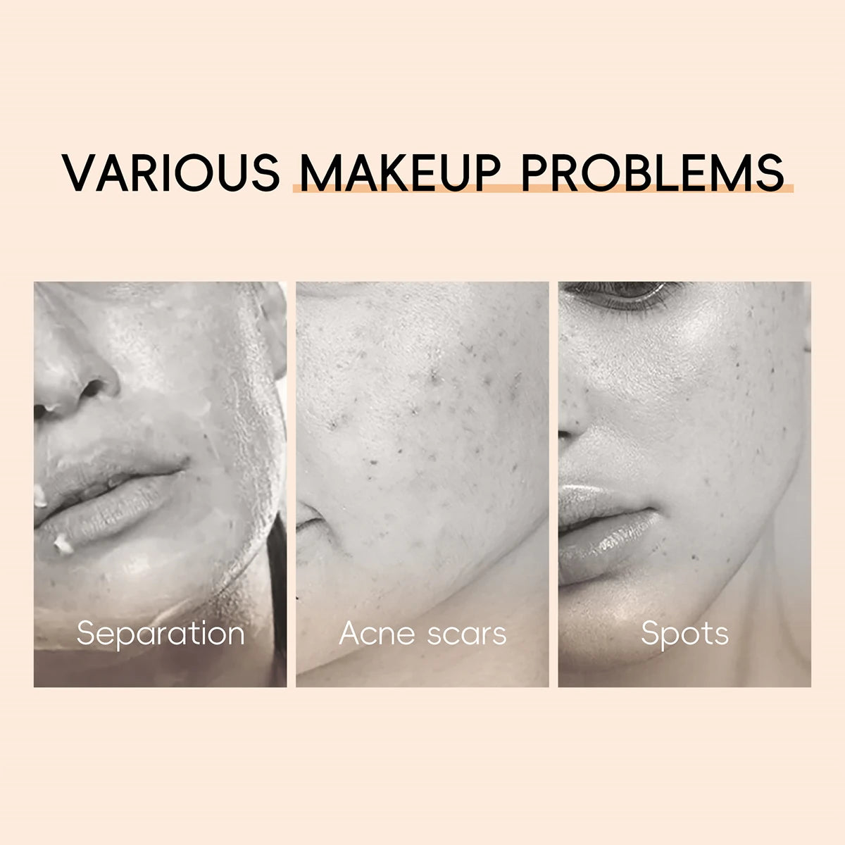 BB Cream Makeup Base Cream, 50g Each, Multi Shade Options, 2pcs Set